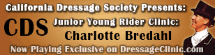 CDS Annual Junior Young Rider Clinic Charlotte Bredahl