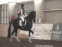 NEDA Fall Symposium<br>
Steffen Peters<br>
& Shannon Peters<br>
Assisting<br>
Suzanne Markham<br>
Donnarlicht<br>
Hanoverian<br>
10 yrs. old Gelding<br>
Training: Grand Prix<br>
Duration: 35 minutes
