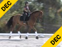 Conrad Schumacher<br>
Assisting<br>
Bill McCmullen<br>
Cenia<br>
9 yrs. old Mare<br>
Training: 3rd/4th Level<br>
Owner: Amy Borner<br>
Duration: 23 minutes
