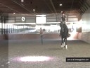 Day 2<br>
Ulla Salzgeber<br>
Assisting<br>
Winie Steinkopf-Hall<br>
Riding<br>
Rosina<br>
8 yrs. Old  Hanoverian Mare<br>
Duration: 25 minutes


