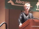 USDF Annual Convention and DressageClinic.com Presents<br>
Dr. Hilary Clayton<br>
This lecture describes the physical properties<br> of different types of footing<br> and how these characteristics relate to the<br> rider's perception of how footing