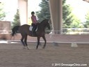 CDS Junior Young Rider Clinic<br>
Charlotte Bredahl<br>
Assisting<br>
Kylia Baker<br>
Red Wine<br>
12 yrs. Old Mare<br>
Holsteiner<br>
Training: 2nd level<br>
Duration: 32 minutes